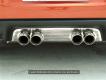 2005-2013 C6 Corvette, Exhaust Filler Panel Stock Exhaust Perforated, Stainless Steel